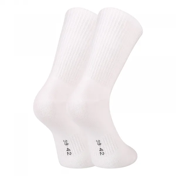 3PACK ponožky Benysøn vysoké bielé (B-6202) S
