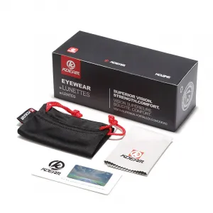 KDEAM Wayne 3 slnečné okuliare, Black / Red (GKD011C03)