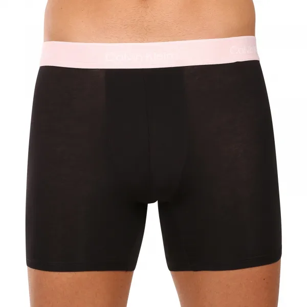 3PACK pánske boxerky Calvin Klein čierne (NB4394-2VA) S, trenky