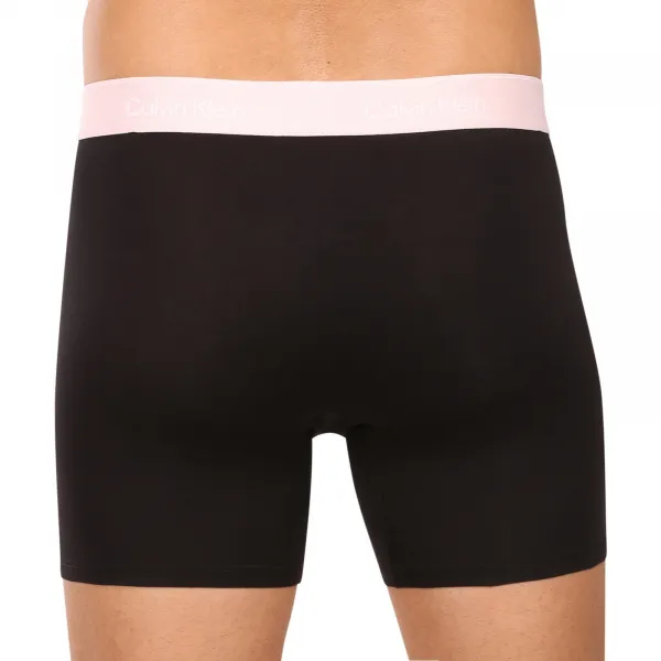 3PACK pánske boxerky Calvin Klein čierne (NB4394-2VA) S, trenky