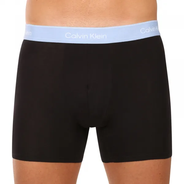 3PACK pánske boxerky Calvin Klein čierne (NB4394-2VA) S, trenky
