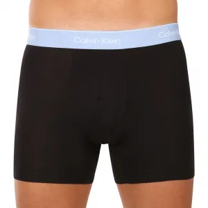 3PACK pánske boxerky Calvin Klein čierne (NB4394-2VA) S, trenky