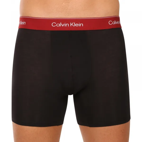 3PACK pánske boxerky Calvin Klein čierne (NB4394-2VA) S, trenky