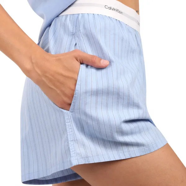 Dámske pyžamo Calvin Klein modré (QS7576-39Z) S