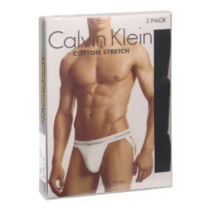 3PACK pánske jocksy Calvin Klein čierne (NB3363A-VX9) L