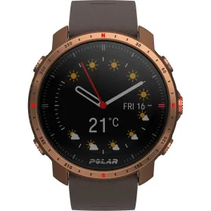 POLAR GRIT X PRO Multišportové hodinky s GPS a záznamom tepovej frekvencie, hnedá, veľkosť