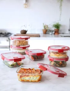 CURVER Sklenená dóza SMART COOK 1,2L