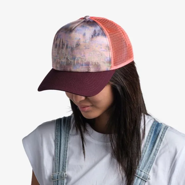 Šiltovka BUFF TRUCKER CAP DERAMA MULTI -MULTI-Standard