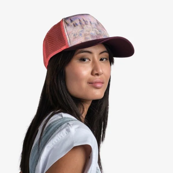 Šiltovka BUFF TRUCKER CAP DERAMA MULTI -MULTI-Standard