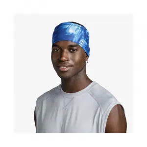 Čelenka BUFF COOLNET UV® WIDE HEADBAND ATTEL BLUE