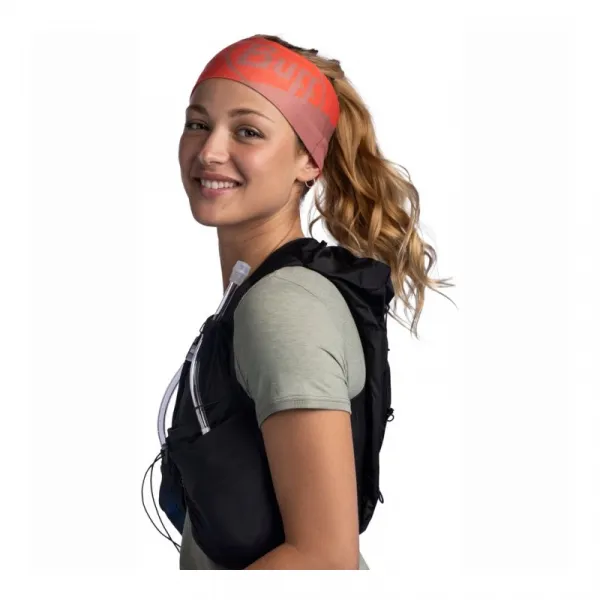 Čelenka BUFF COOLNET UV® WIDE HEADBAND ARTHY NECTARINE