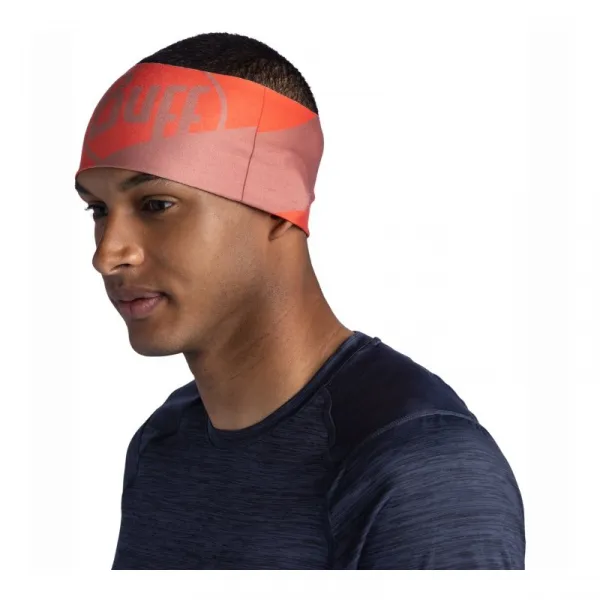 Čelenka BUFF COOLNET UV® WIDE HEADBAND ARTHY NECTARINE