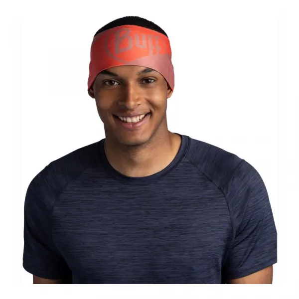 Čelenka BUFF COOLNET UV® WIDE HEADBAND ARTHY NECTARINE