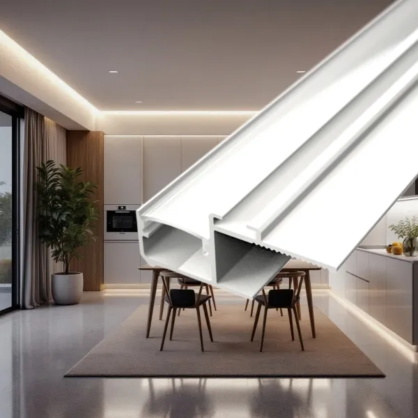 LED lišta CEIL-GLOW biela Dĺžka: 2m, Typ krytky: Bez krytky