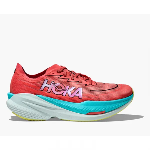 Pánska bežecká obuv HOKA Mach X 2 M grapefruit electric coral