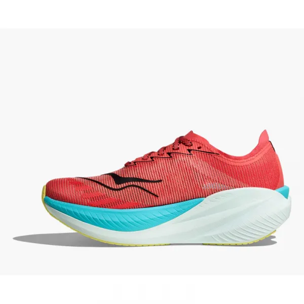 Pánska bežecká obuv HOKA Mach X 2 M grapefruit electric coral