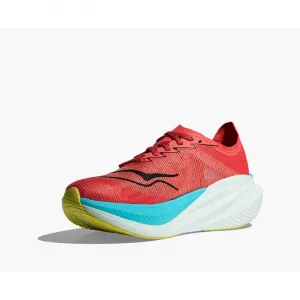 Pánska bežecká obuv HOKA Mach X 2 M grapefruit electric coral