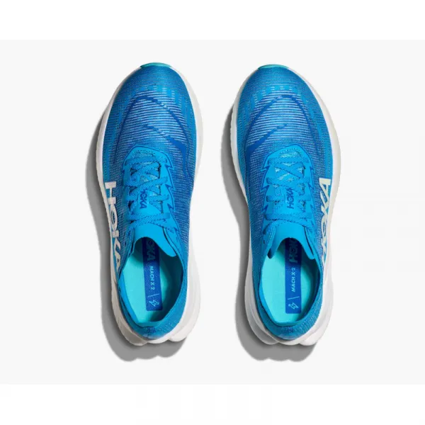 Pánska bežecká obuv HOKA Mach X 2 M skyward blue electric cobalt