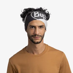 Čelenka BUFF COOLNET UV® WIDE HEADBAND ARTHY GRAPHITE