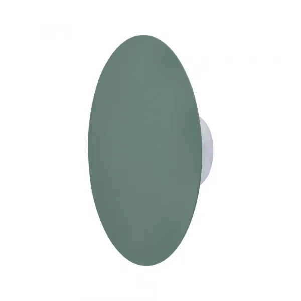 Zelená kovová LED nástenná lampa 6W 250mm Holar Ledea