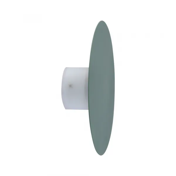 Zelená kovová LED nástenná lampa 6W 250mm Holar Ledea