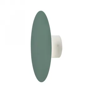 Zelená kovová LED nástenná lampa 6W 250mm Holar Ledea