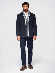 Elegantné pánske sako tmavomodré