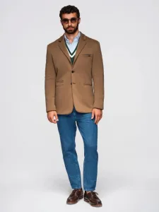 Elegantné pánske sako svetlohnedé