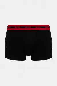 HUGO priliehavé boxerky pánske bavlnené s elastanom TRIPLET PLANET 3-pak
