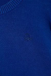 Detský bavlnený sveter United Colors of Benetton