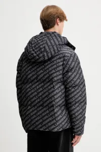 Bunda Karl Lagerfeld Jeans čierna farba, zimná, A4M15062