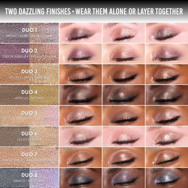 Danessa Myricks Beauty Colorfix Stix multifunkčné líčidlo na oči, pery a tvár odtieň Duo 7 Aurora Radiance/Magic Hour 2x3 g
