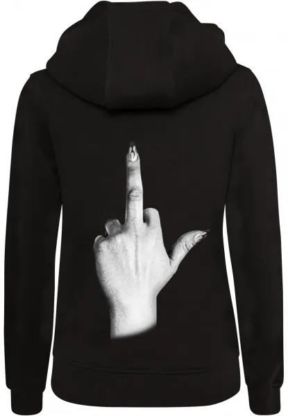 Women's sweatshirt I Don't Give A Hoody black