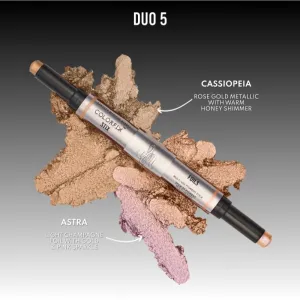 Danessa Myricks Beauty Colorfix Stix multifunkčné líčidlo na oči, pery a tvár odtieň Duo 5 Astra/Cassiopeia 2x3 g