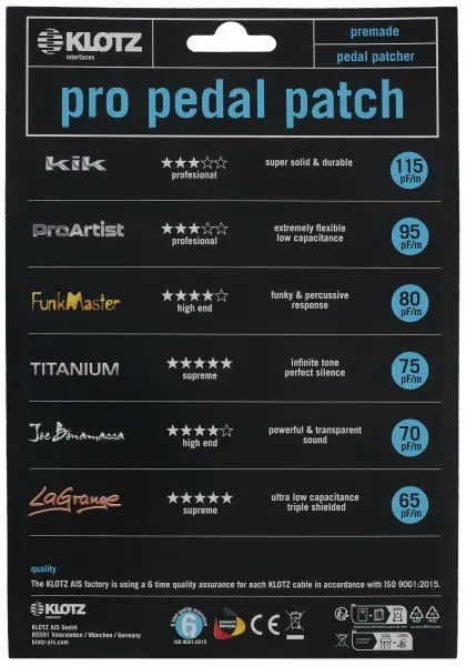 Klotz KPK Patchlead 0,9 m