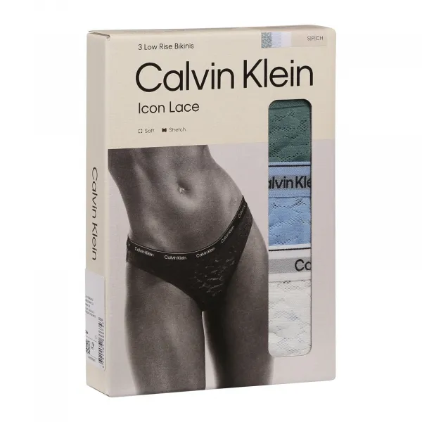 3PACK dámske nohavičky Calvin Klein viacfarebné (QD5069E-324) S