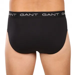 3PACK pánske slipy Gant čierne (900023001-005) L