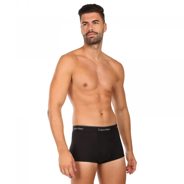 5PACK pánske boxerky Calvin Klein čierne (NB4390-TM6) M, trenky