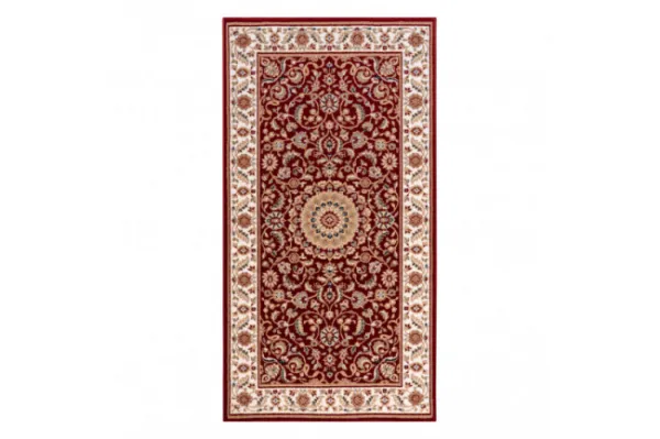 Koberec NAIN Rozeta, ramka 7176/51066 bordo