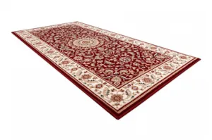 Koberec NAIN Rozeta, ramka 7176/51066 bordo