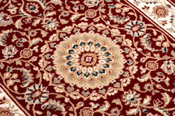 Koberec NAIN Rozeta, ramka 7176/51066 bordo