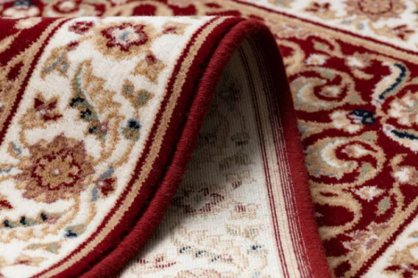 Koberec NAIN Rozeta, ramka 7176/51066 bordo