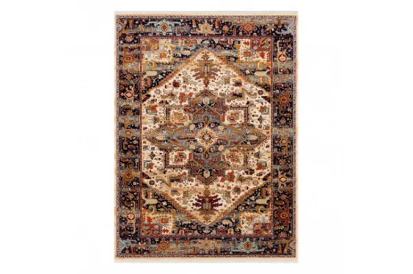 Koberec KESHAN Fredzle, Ornament, orientálny 2886/53555 béžový / bordový