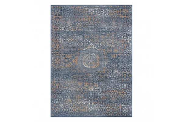 Koberec NAIN Ornament 7708/51911 granát / pomarančový