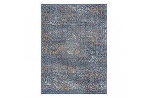 Koberec NAIN Ornament 7708/51911 granát / pomarančový