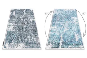 Koberec DE LUXE 2082 Ornament vintage - krém / sivý