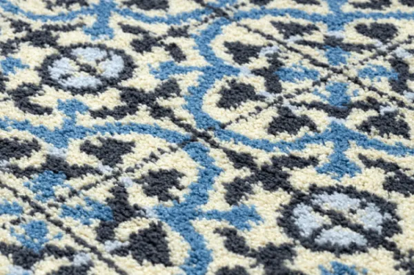 Kúpeľňový koberček CERAMIC Lisabonská dlažba, protišmykový, mäkký - sivý