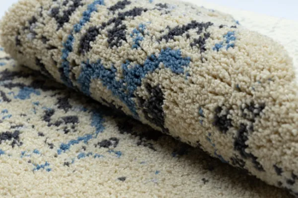 Kúpeľňový koberček CERAMIC Lisabonská dlažba, protišmykový, mäkký - sivý