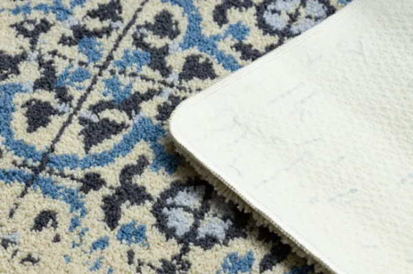 Kúpeľňový koberček CERAMIC Lisabonská dlažba, protišmykový, mäkký - sivý