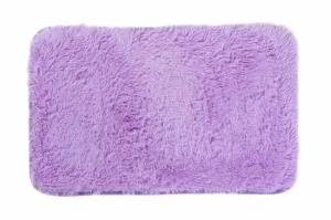 Kúpeľňový koberček SILK ARTS-61 1PC fialový orgován
